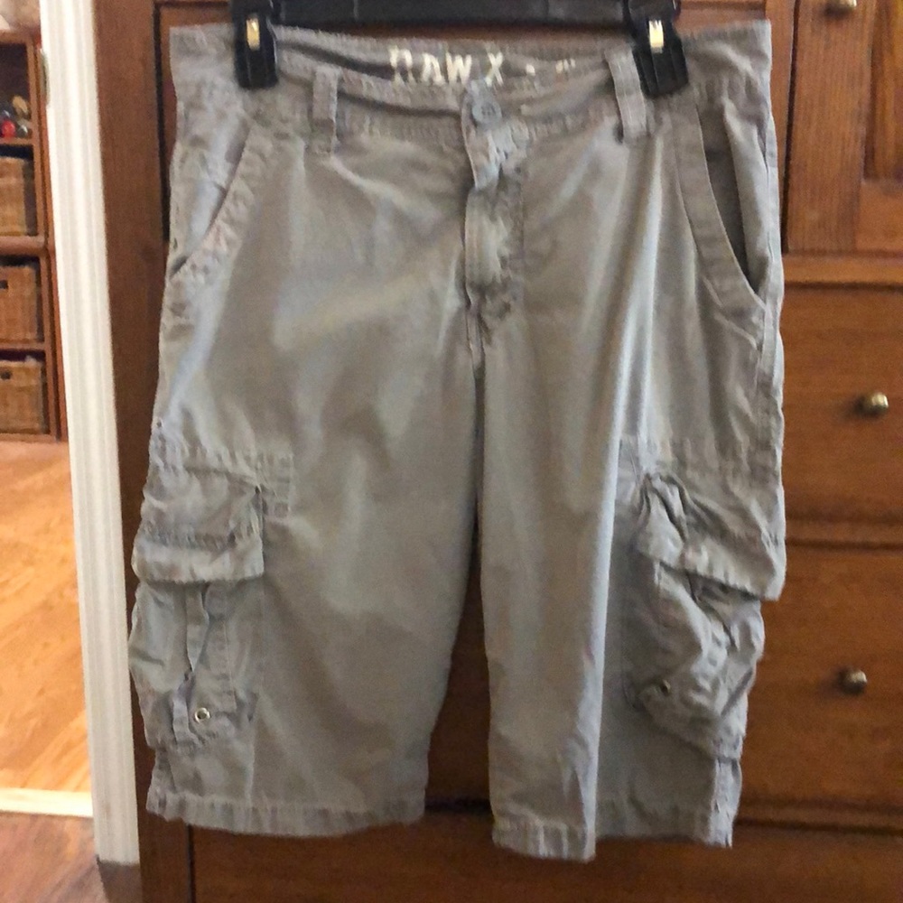 RAW X men’s cargo shorts, size 30
